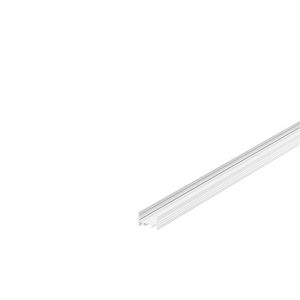 SLV BIG WHITE GRAZIA 20, profil na stěnu, LED, plochý, drážkovaný, 2m, bílý 1000503